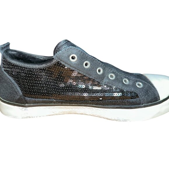UGG Australia | Laela Sequin Slip On Sneaker | Black | Womens Size 9.5 - Picture 4 of 6